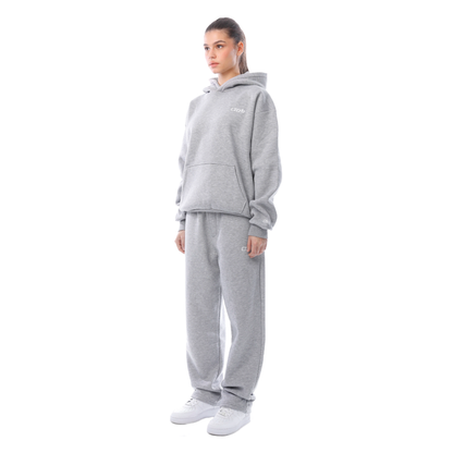 HOODIE GREY MELANGE