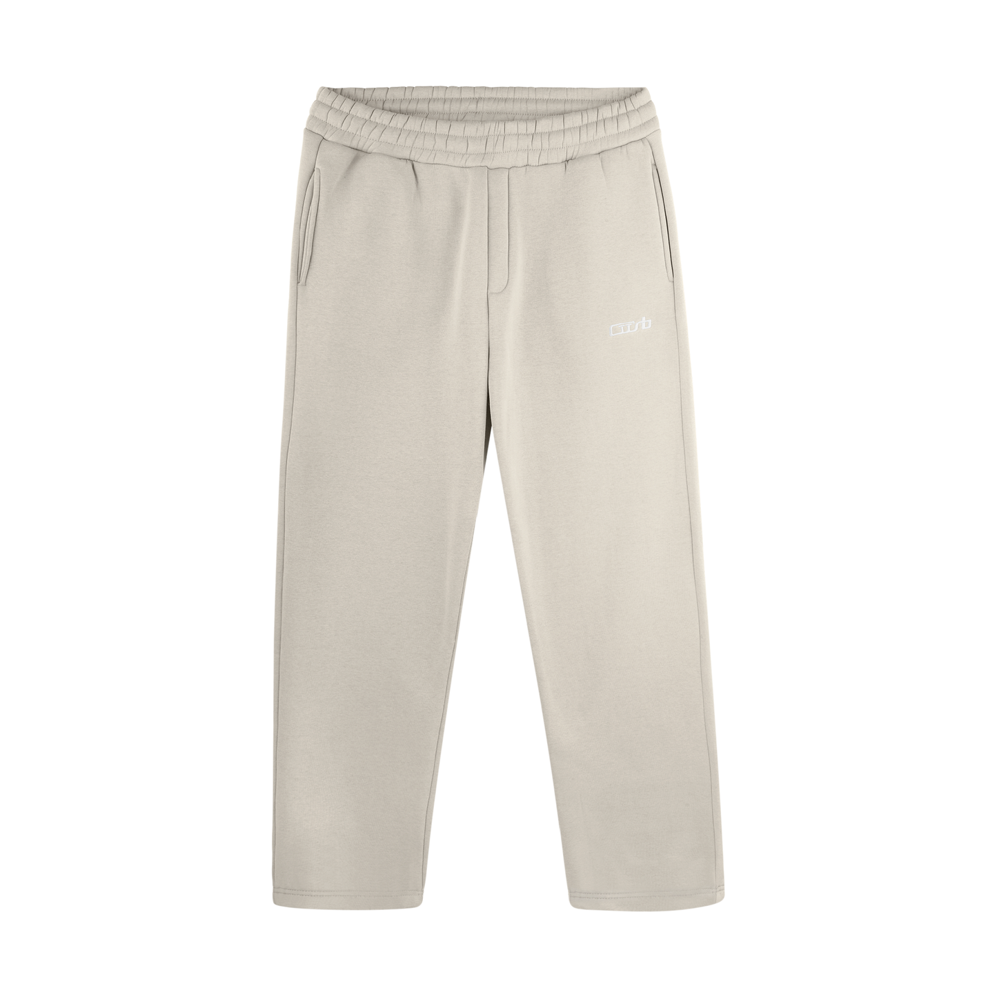 OPEN LEG JOGGER CREAM